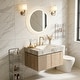 preview thumbnail 24 of 98, Floating Bathroom Vanity with 3 Pre-drilled Faucet Holes