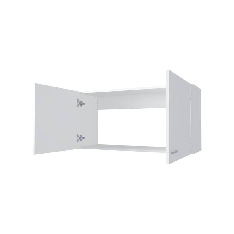 Oklahoma Wall Cabinet in melamine, Two Doors