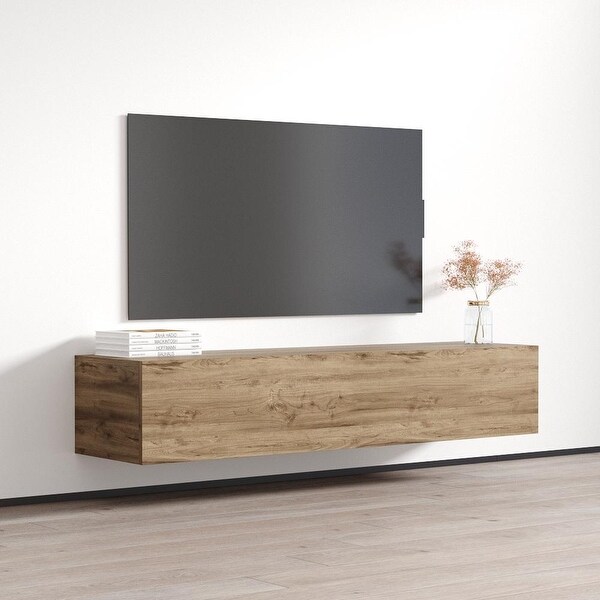 Strick Bolton Hadi Wall mounted 63 inch TV Stand On Sale Bed Bath Beyond 27185879