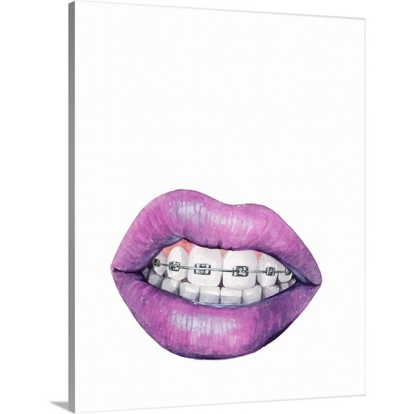 "Mouth Full Of Metal I" Canvas Wall Art