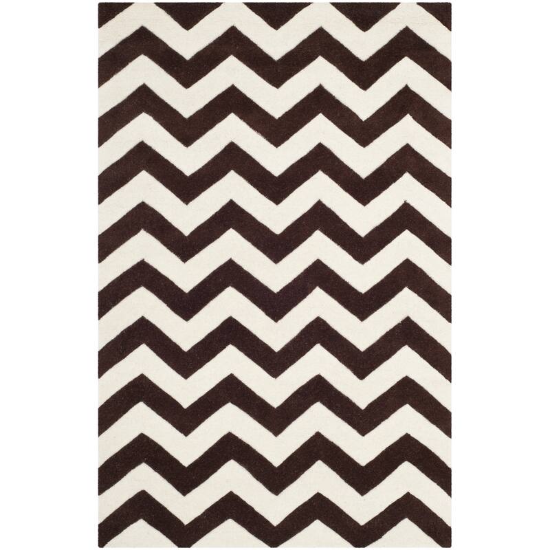 SAFAVIEH Handmade Chatham Traudel Modern Moroccan Wool Rug