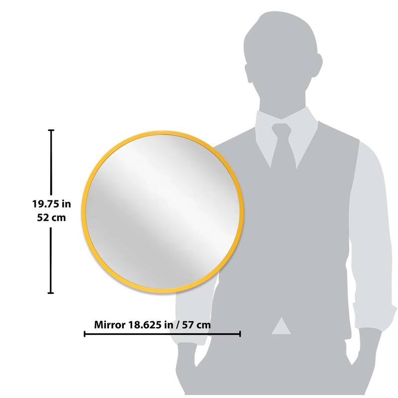 20" Wall Mirror - 20 x 0.5 x 20