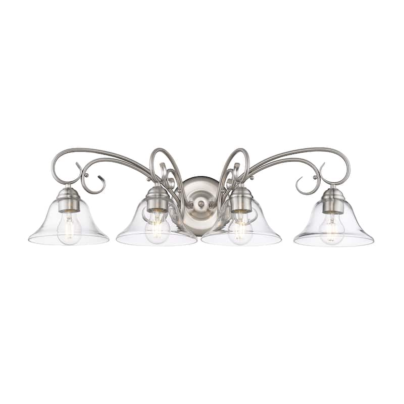 Golden Lighting Homestead 4 Light 32" Wide Bathroom Vanity Light
