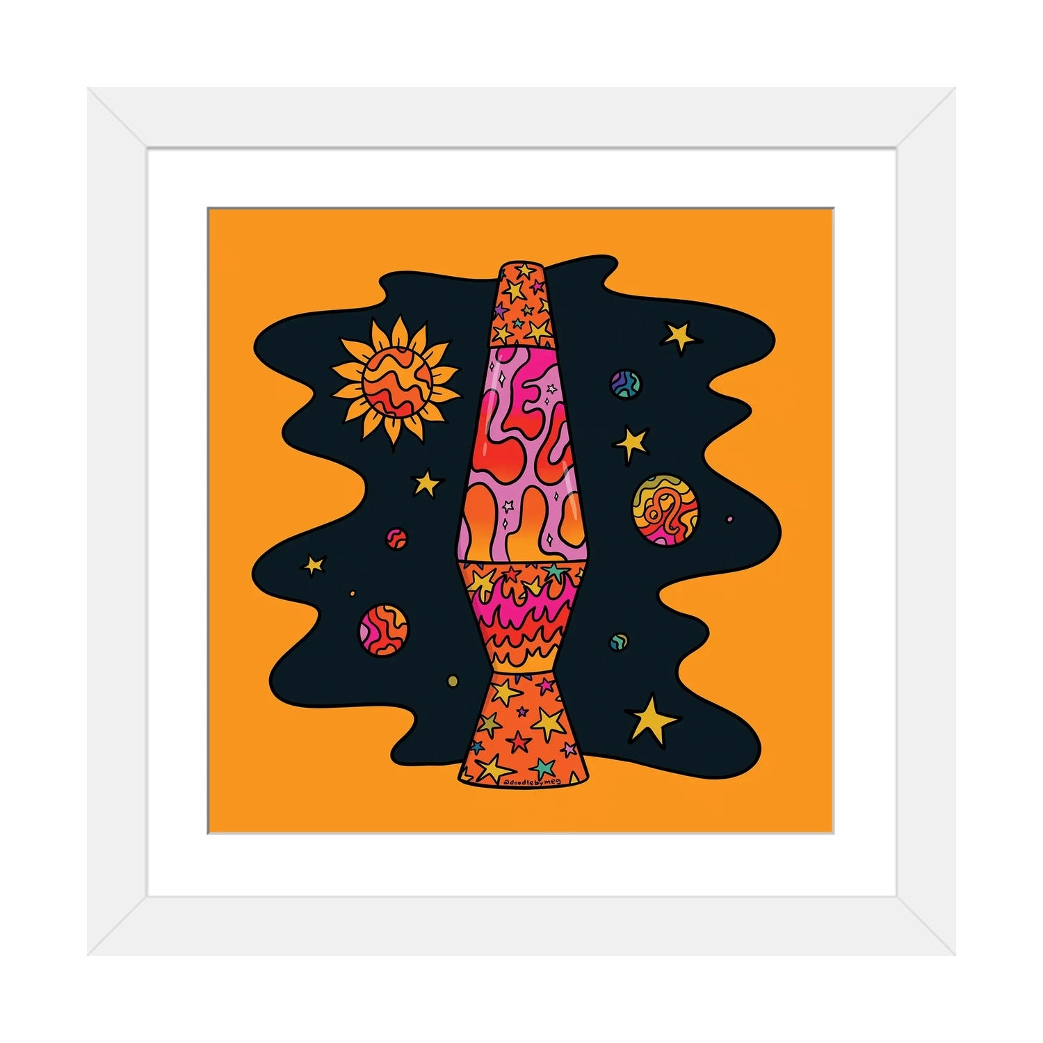 Lava lamp painting cheap