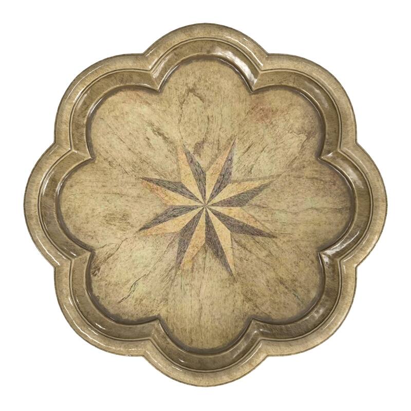 Whitman Scalloped Edge Accent Table
