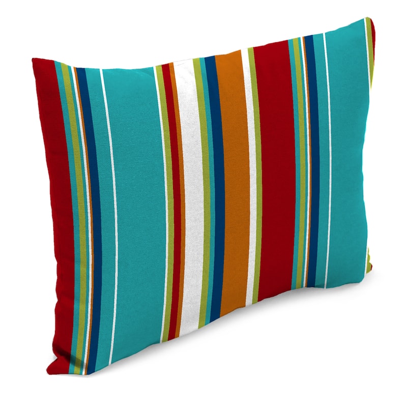 18" x 12" Outdoor Lumbar Throw Pillow - Set of 2 - 12'' L x 18'' W x 4'' H