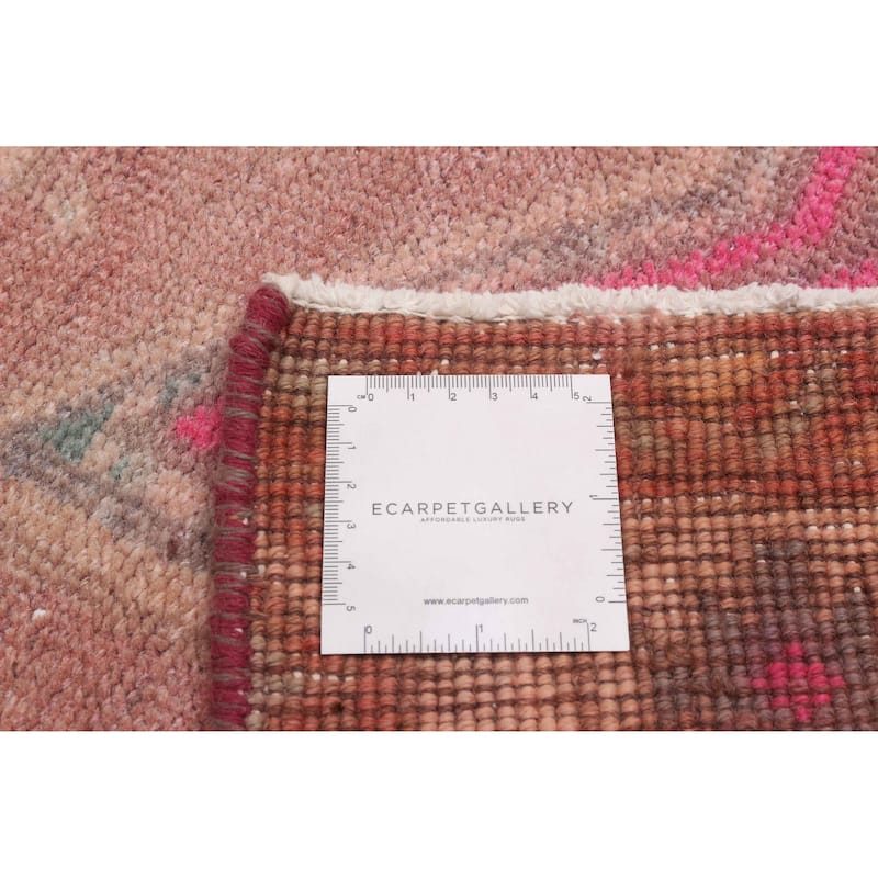 ECARPETGALLERY Hand-knotted Konya Anatolian Copper Wool Rug - 3'3 x 10'1