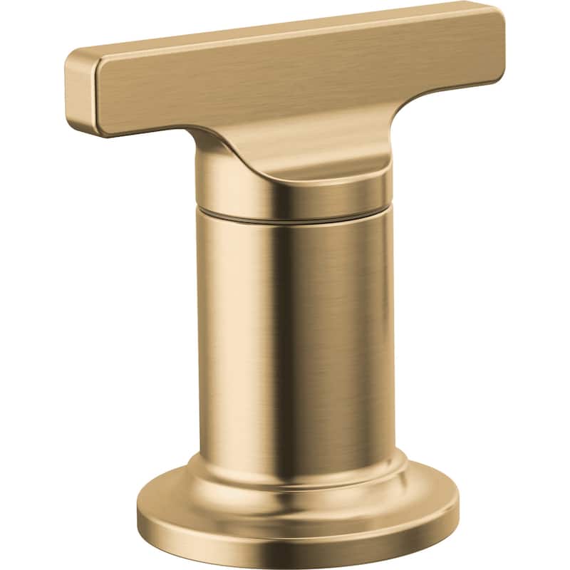 Delta H590 Tetra Roman Tub Handles - T-Lever - Lumicoat Champagne Bronze