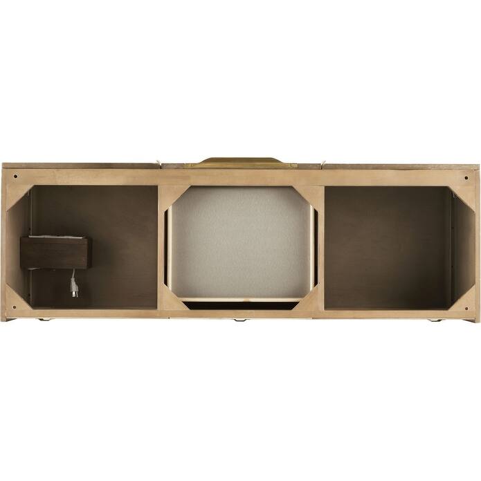 James Martin Vanities 983-V59D-W-G Columbia 59" Double Wall Mounted