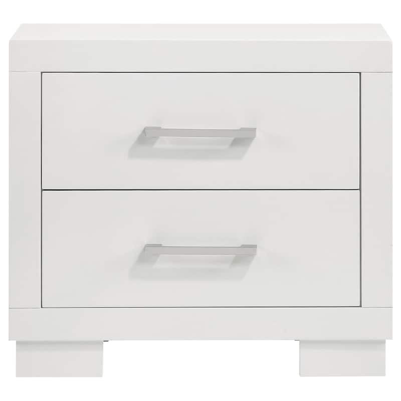 Jessica Contemporary 2-drawer Nightstand