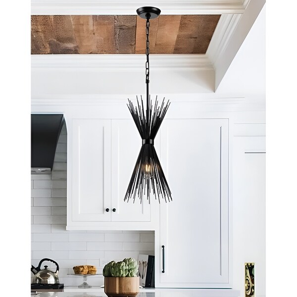 Spike pendant light top