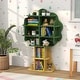 preview thumbnail 2 of 8, Costway Tree Bookcase Kids 6-Tier Toy Storage Organizer with Open - See Details