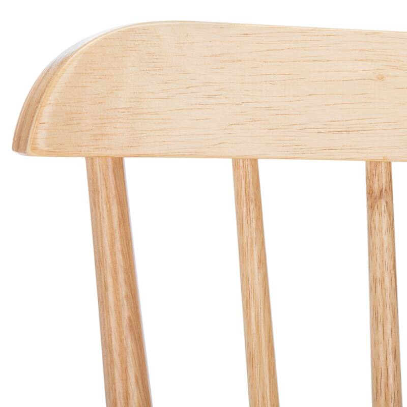 SAFAVIEH Aida 30-inch Spindle Farmhouse Bar Stool (Set of 2) - 19.9" x 19.8" x 38" - 20"W x 20"D x 43"H