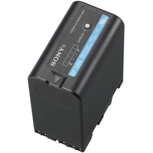 Shop Sony Bp U60 Rechargeable Lithium Ion 14 4 Volt 56wh Battery Pack For The Xdcam Ex Camcorders Overstock 21118356