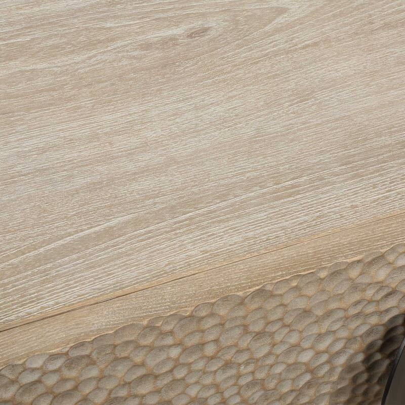 Uttermost Lunar Wooden Side Table - 26.00" W x 23.00" H x 19.00" D