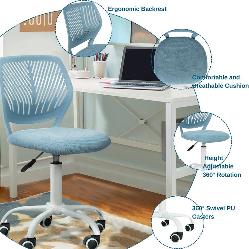 Homy Casa Ergonomic Task Chair for Teens & Home Study