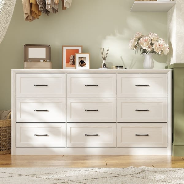 9 Drawers Dresser Large Capacity 62.2