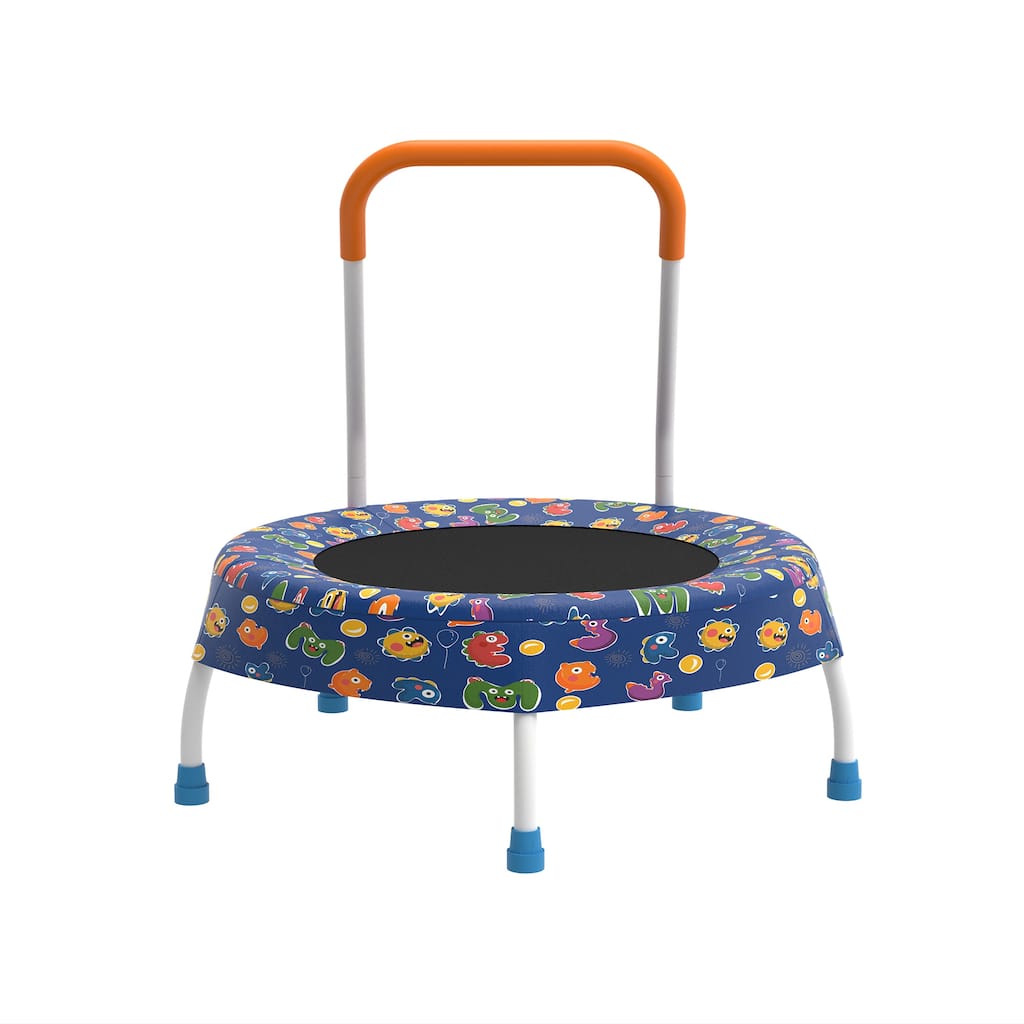 28 inch Toddler Trampoline for Kids 1 Year Plus with Handle, Baby Gifts for Boys and Girls, Indoor and Outdoor