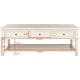 preview thumbnail 11 of 10, SAFAVIEH Manelin White Washed Coffee Table With Storage Drawers - 54" W x 23.6" D x 19.3" H