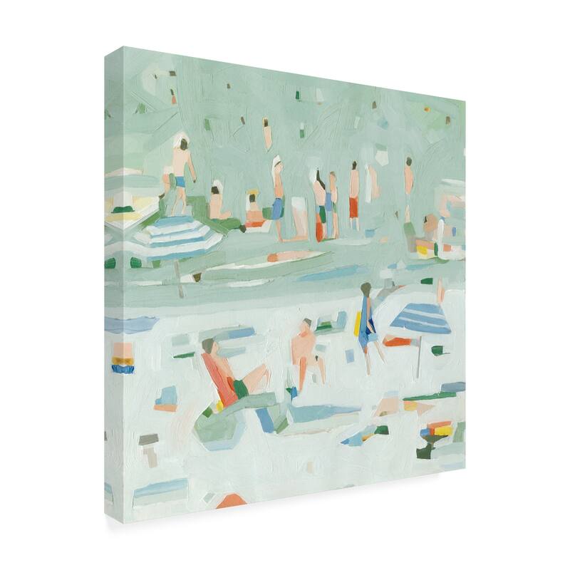 Emma Scarvey 'Summer Confetti Ii' Canvas Art