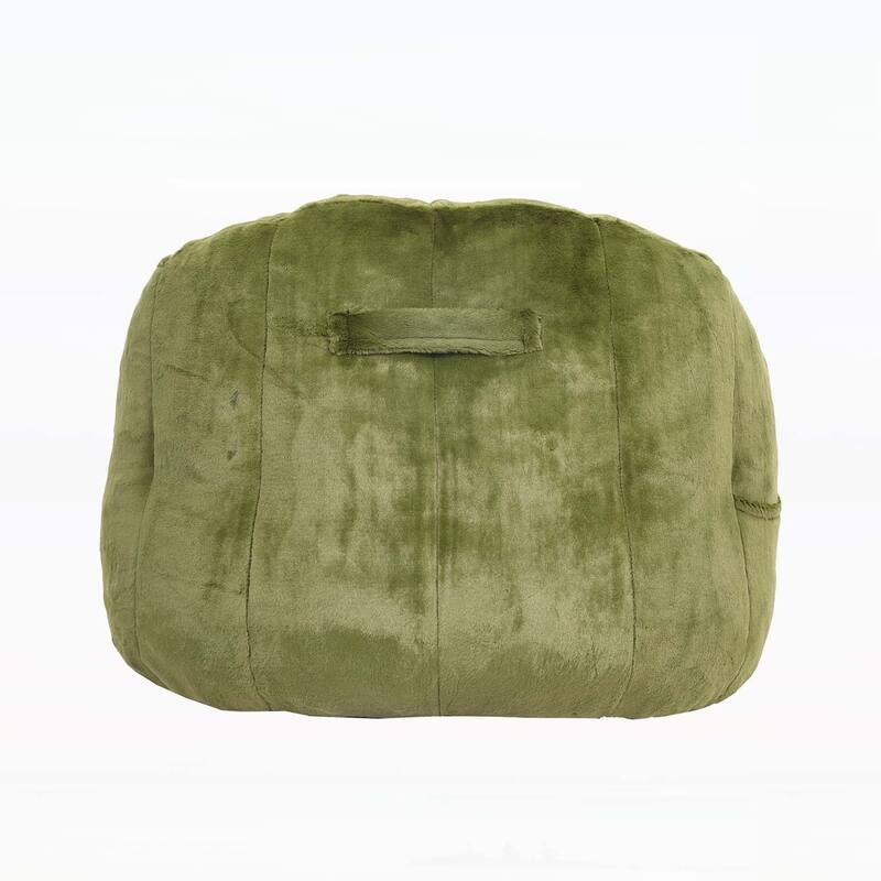 Bean Bag Sofa Chair with Armrests,for Ultimate Relaxation and Versatile Use in Living Room,Bedroom,or Office.