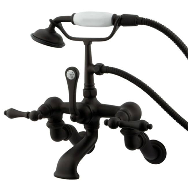 Kingston Brass Vintage Wall Mounted Clawfoot Tub Filler with Personal