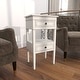 preview thumbnail 21 of 56, Brown Wood Storage Bench with Upholstered Seat - 42 x 15 x 20