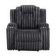 preview thumbnail 7 of 35, Brynda Corduroy 3-Piece Manual Double Reclining Sofa Sets
