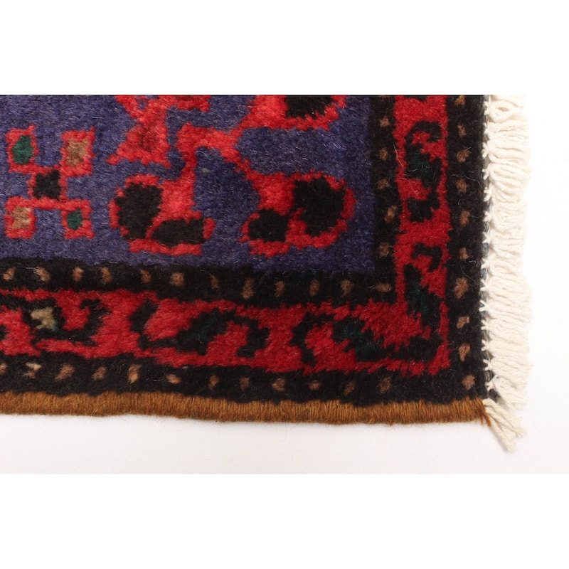 ECARPETGALLERY Hand-knotted Konya Anatolian Red Wool Rug - 4'0 x 7'3