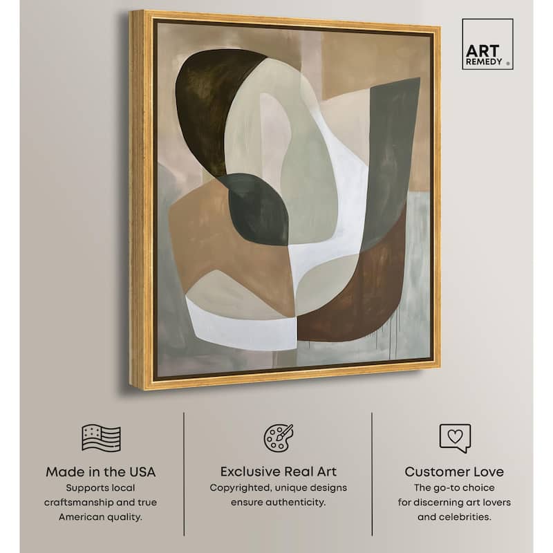 Soft Reverberations II Canvas by Art Remedy