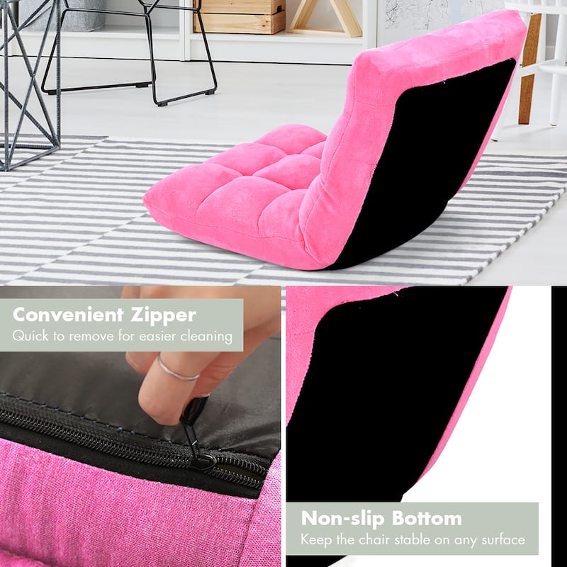 Adjustable Floor Sofa Couch Multifunctional Lazy Sofa Sleeper Bed