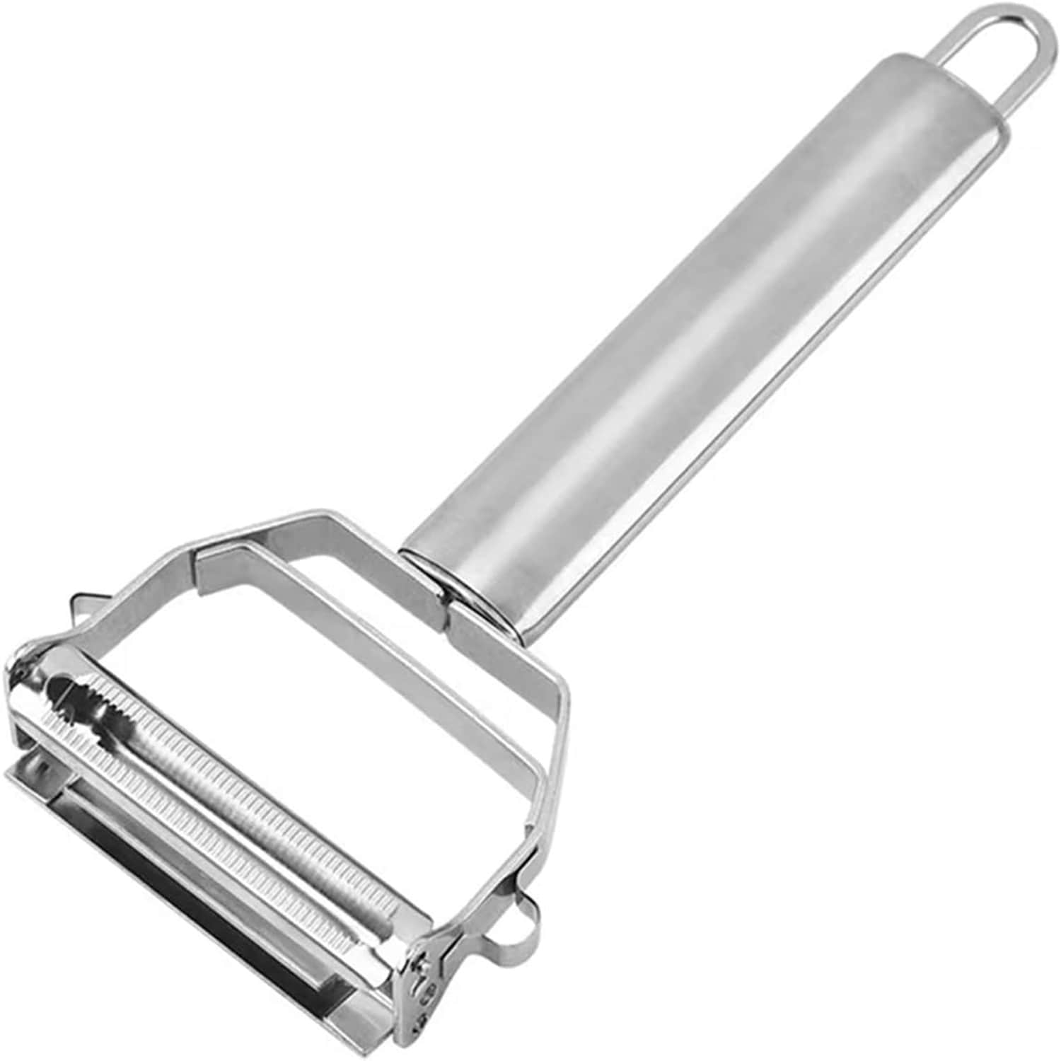 2 in 1 Stainless Steel Julienne Vegetable Peeler