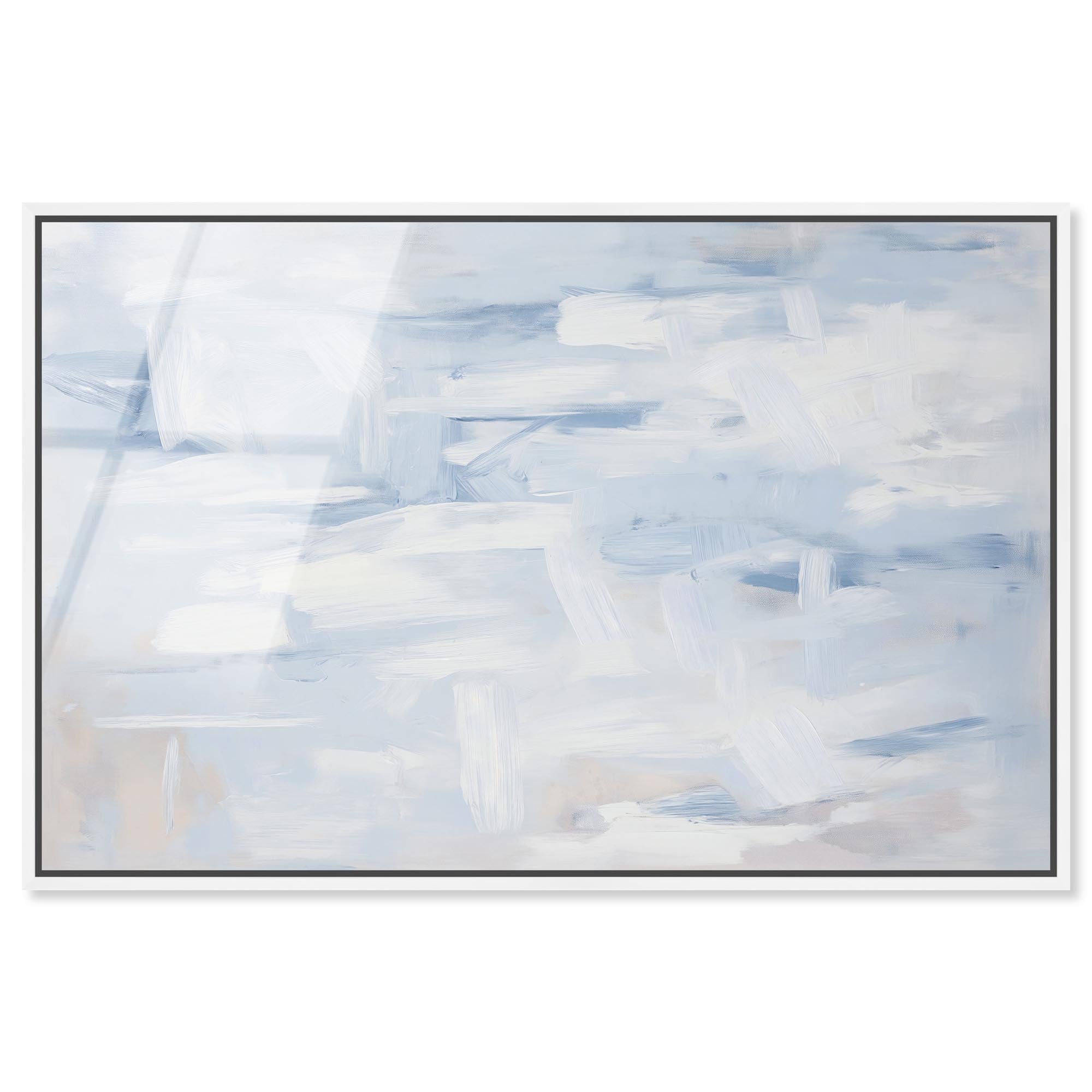 Frozen in Time II Abstracts Framed Acrylic Wall Art by Art Remedy