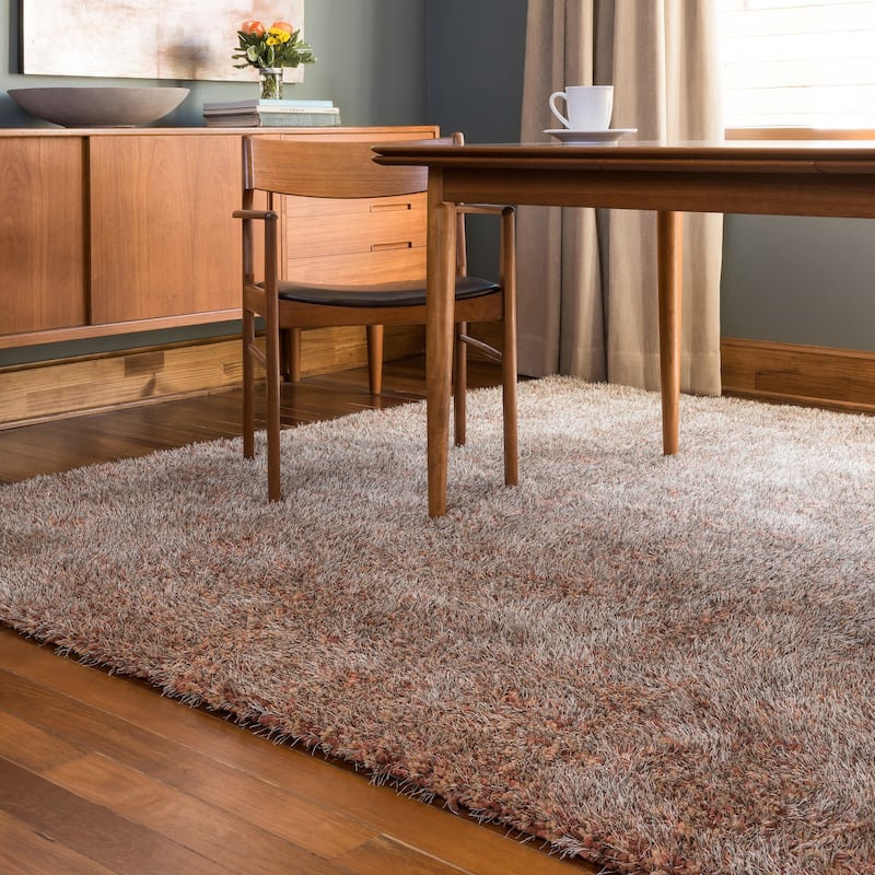 Alexander Home London Hand-tufted Textured Plush Shag Rug