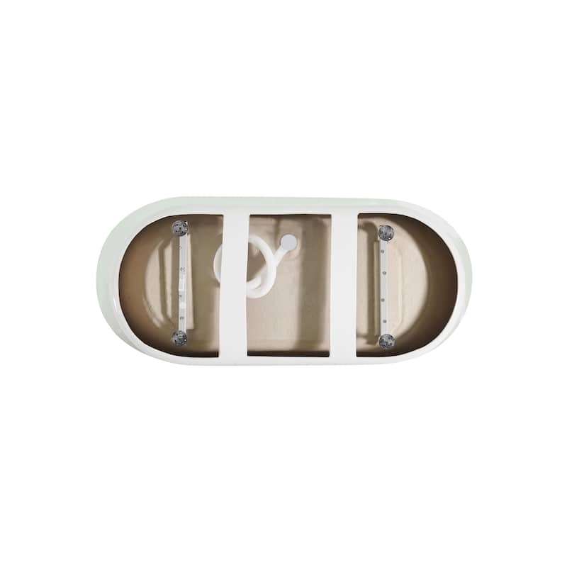 Odell Soaking Bathtub in Glossy White