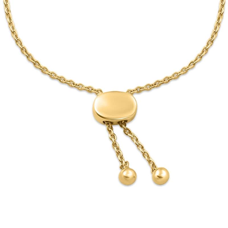 Bliss Diamond Certified 2Ct Diamond Solitaire Slider Bracelet Gold Lab Grown