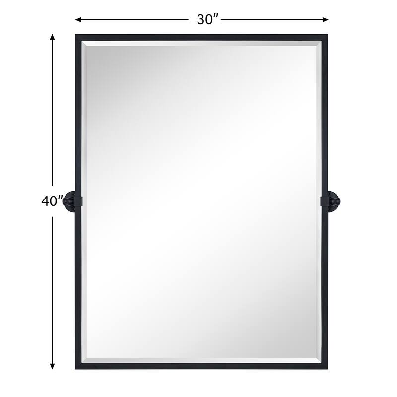 Blakley Rectangle Metal Wall Mirror