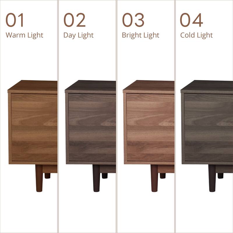 76" TV Stand with Drawers for Living Room/Bedroom