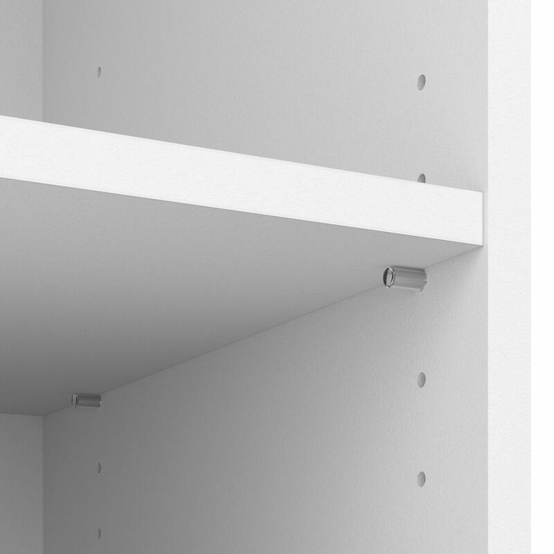 Lumina 24W Tall Storage Cabinet with Doors and Drawers by Bestar