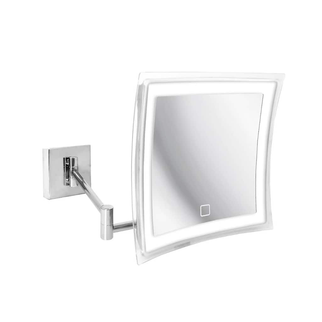 WS Bath Collections Beauty 8-11/16" x 8-5/16" Framed Bathroom Mirror