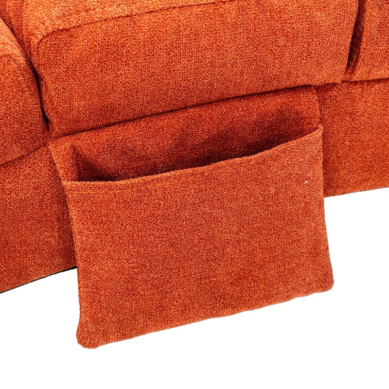 Linen Chaise Lounge Indoor Chair