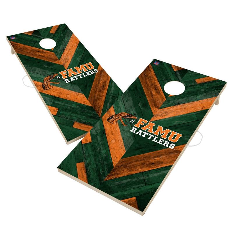 Florida A&M University Rattlers Cornhole Board Set