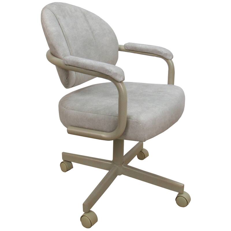 Swivel Tilt Kitchen Chair with Wheels M-70 Casters - N/A - Outlier Stucco - Beige