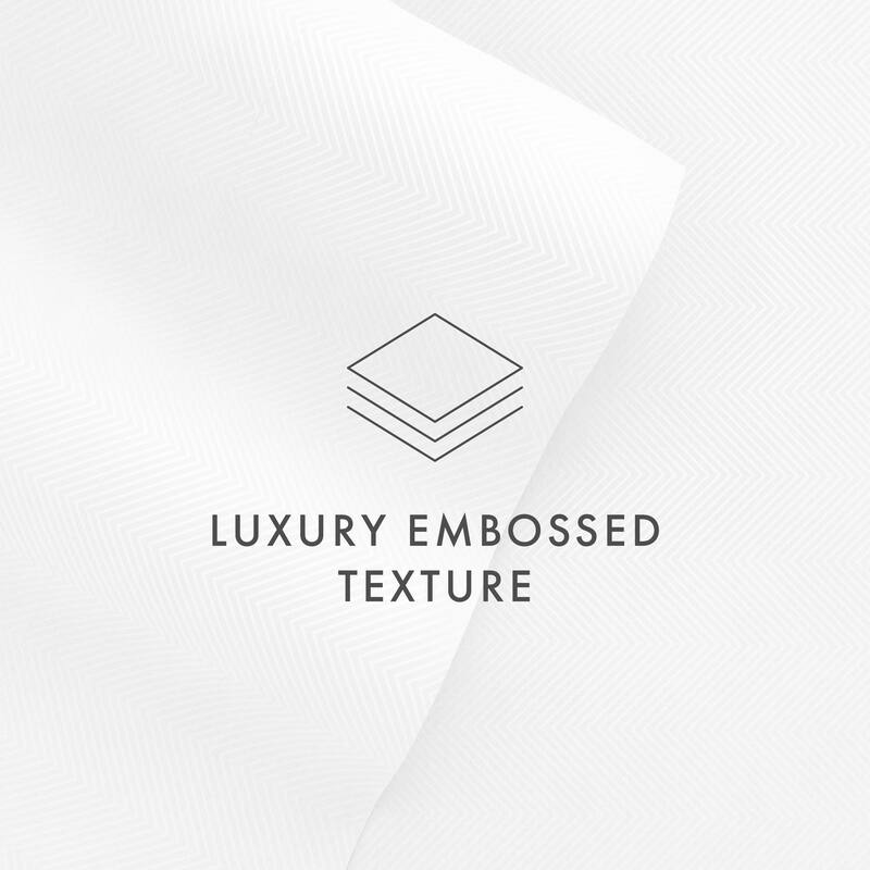 Soft Essentials Embossed Chevron Design 4-piece Deep Pocket Bed Sheet Set