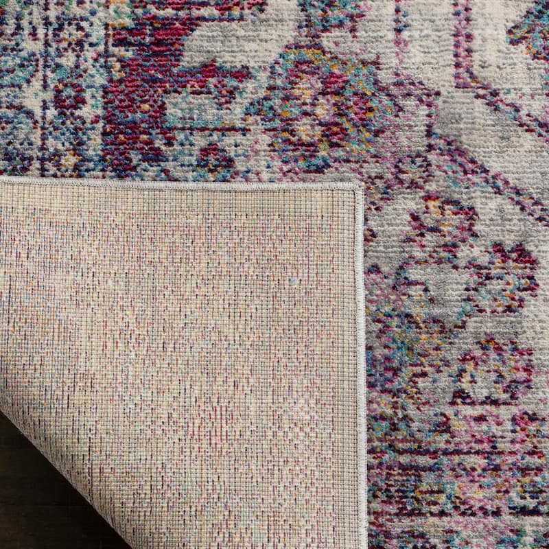 SAFAVIEH Valencia Vintage Helny Oriental Polyester Rug