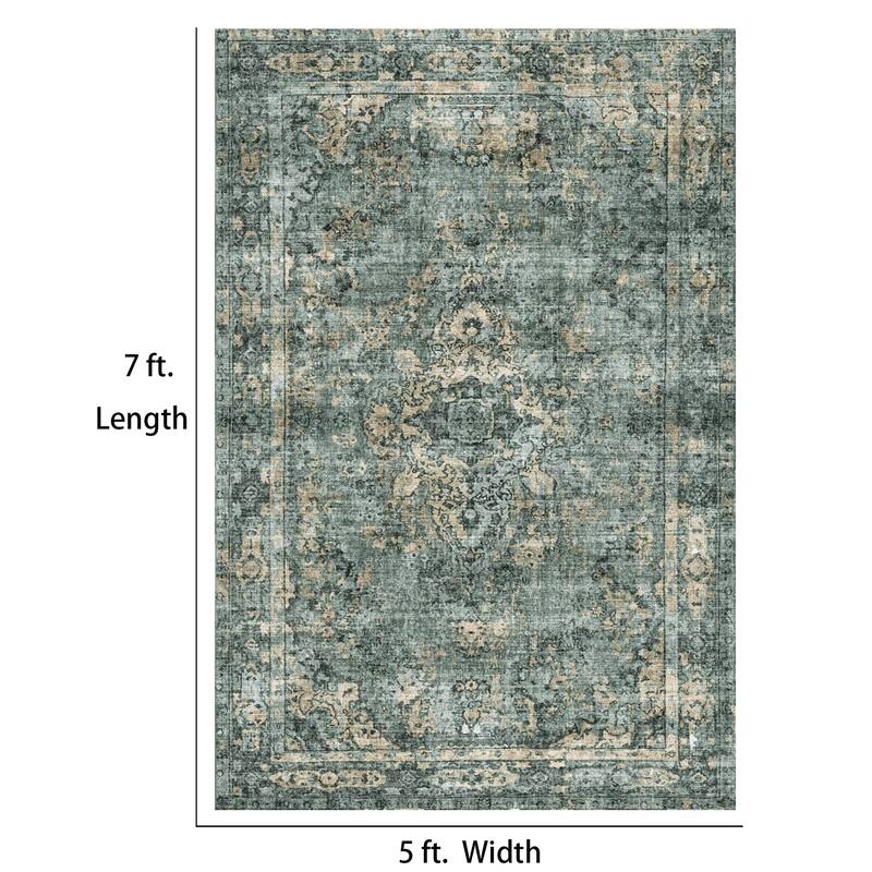 Bohemia Indoor/Outdoor Handmade Classic Perslan Area Rug - 6' x 7'