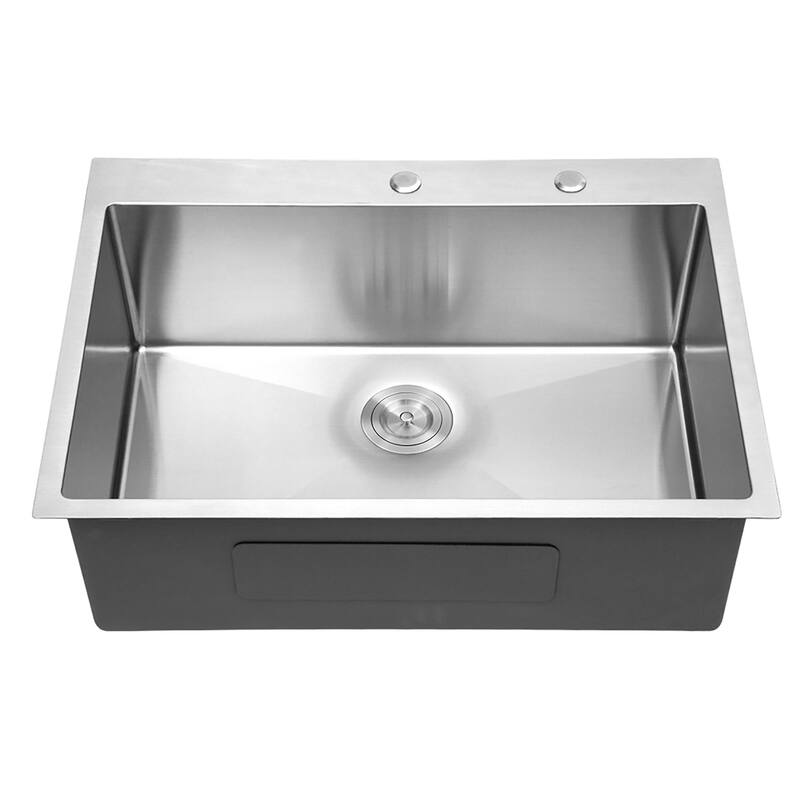 25x22 Inch Single Drop In Kitchen Sinks