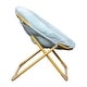 preview thumbnail 44 of 56, Kids Folding Synthetic Fur Saucer Chair for Playroom or Bedroom - 12.25"D x 22.75"W x 22"H