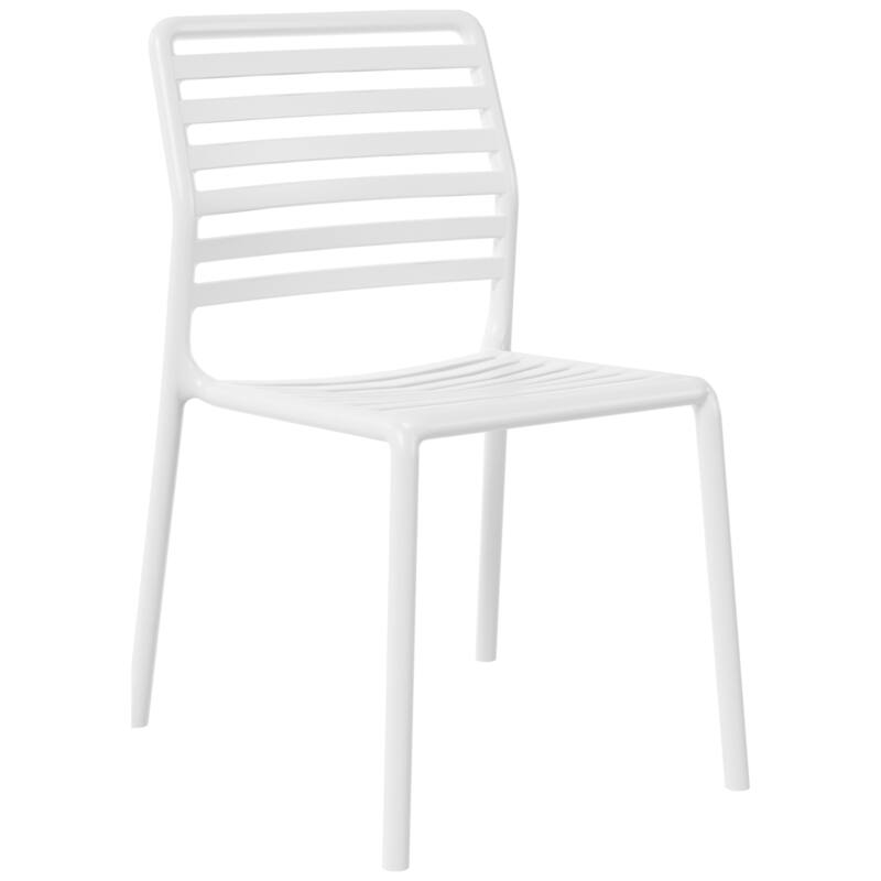 Frond and Form Outdoor Stacking Dining Side Chair (Set of 2)