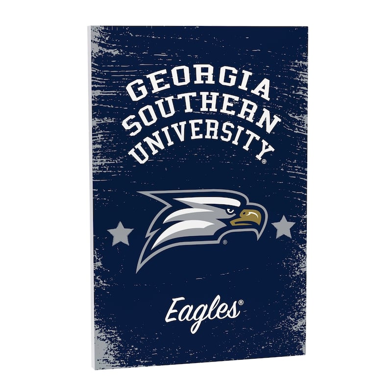 Georgia Southern University Wooden Door Decor Wall Sign - Multi-Color - 16 x 24